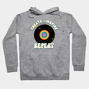 Create. Inspire. Repeat Hoodie